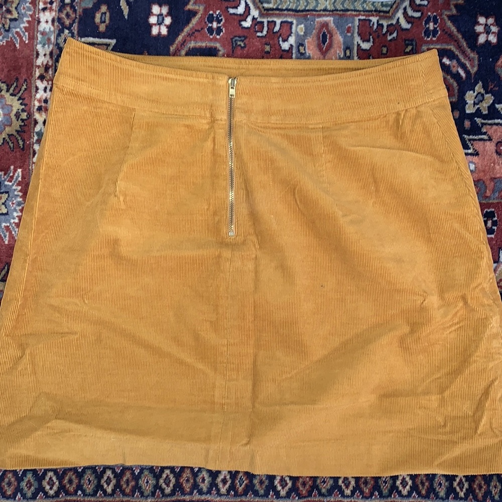 J crew corduroy skirt